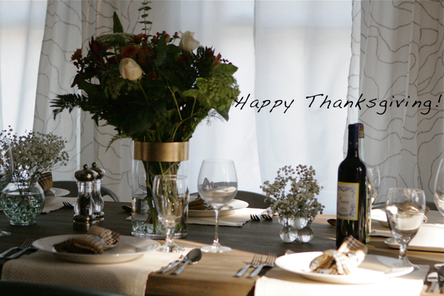 Thanksgiving Table Scape