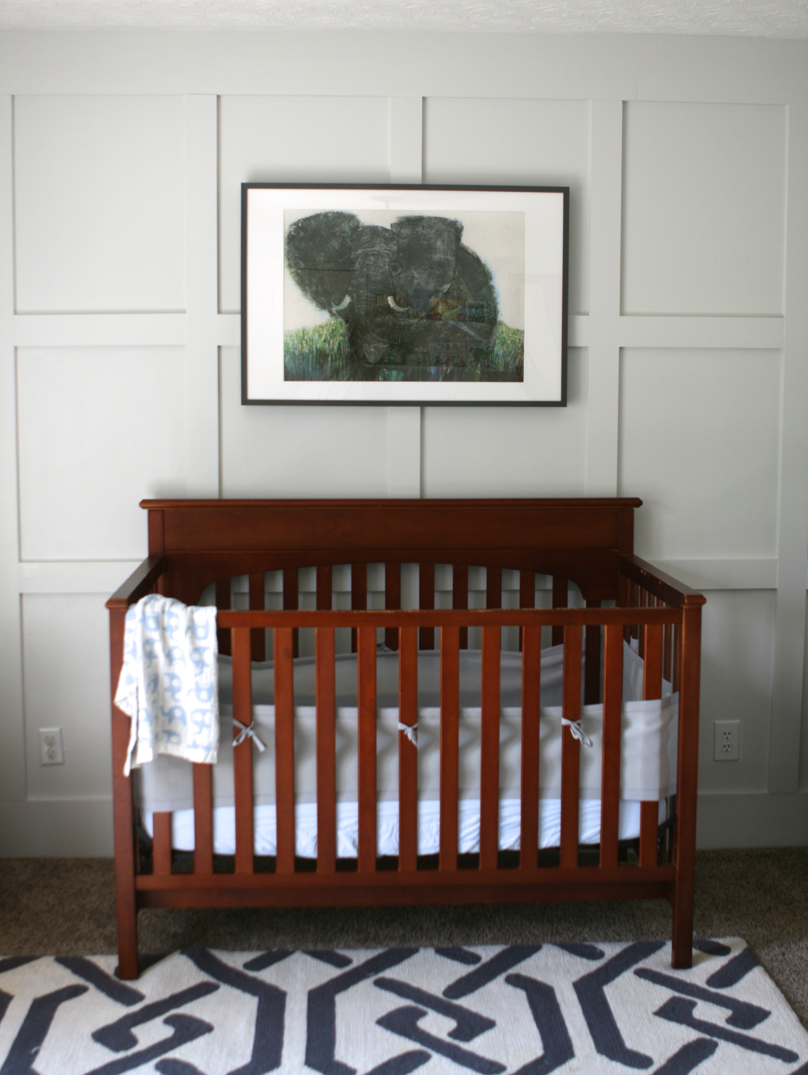 Nursery Before and After: Cohen’s room